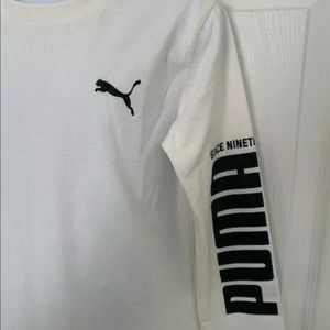 Puma long sleeve shirt boy size s